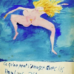 Ce qu'on s'amuser aved les nombres astronomiques!!, c1914. Artist: Guillaume Apollinaire Ce qu'on s'amuser aved les nombres astronomiques!!, c1914. Artist: Guillaume Apollinaire
