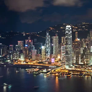 Central business area of Hong Kong