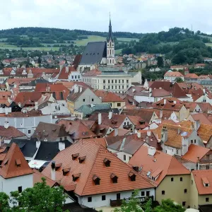 Cesky Krumlov Landscape Print Cesky Krumlov Landscape Print