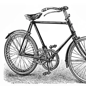 Chain-less bicycle with spur gear