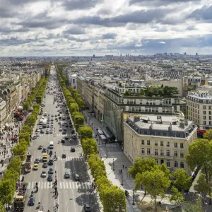 Champs-elysA es Aerial View