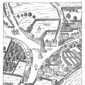 Charing Cross in 1590