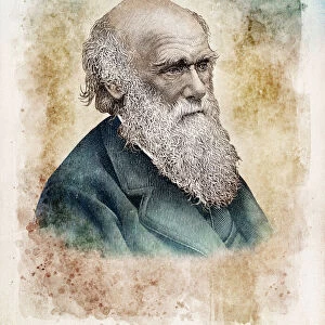 Charles Darwin scientist naturalist portrait