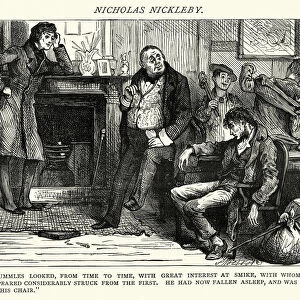 Charles Dickens, Nicholas Nickleby, Mr Crummles looked