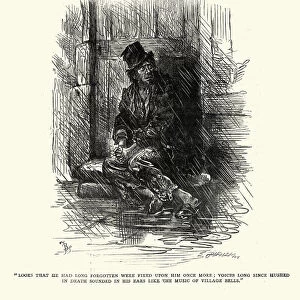 Charles Dickens Sketches by Boz Destitute Man