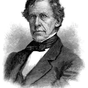Charles Wilkes 1888 Engraving Print Charles Wilkes 1888 Engraving Print