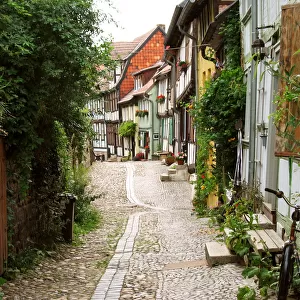 The charm of the old town and old streets