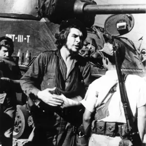 Che Guevara Print - Santa Clara Battle Scene Che Guevara Print - Santa Clara Battle Scene