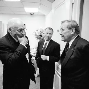 Cheney, Libby and Rumsfeld at the Pentagon