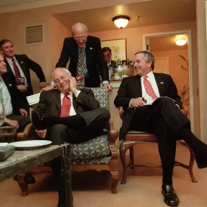 Cheney Watches Election Returns