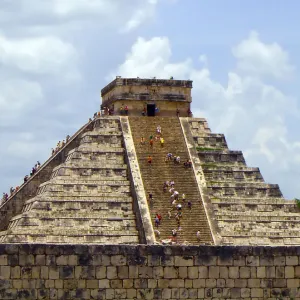 Chichen Itza Pyramid Print Chichen Itza Pyramid Print
