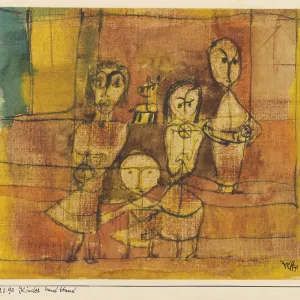 Children and dog, 1920 Children and dog, 1920