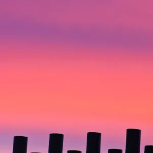 Parisian Rooftop Chimneys Print Parisian Rooftop Chimneys Print