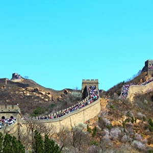 China, Badaling, view of Great Wall