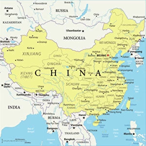 China Reference Map