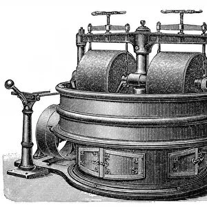 Chocolate making machine, melangeur
