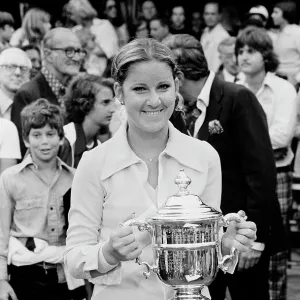 1980 U.S. Open Tenns Champnshp, Chrs Evert Lloyd | Joueur de tenns