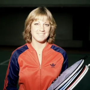 Chris Evert Portrait