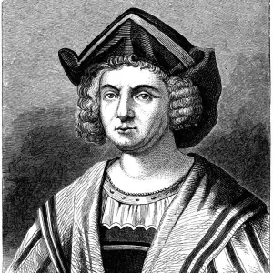 Christopher Columbus Portrait Print Christopher Columbus Portrait Print