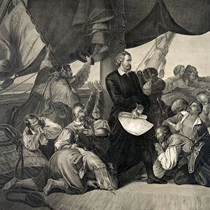 Christopher Columbus Discovering America