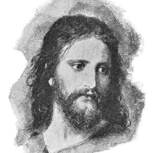 Christs Image by Heinrich Hofmann - 19th Century