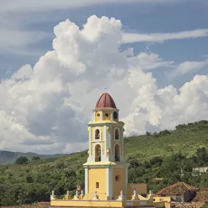 Church in a colonial town