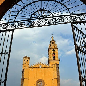 Church of Iglesia de San Gabriel, San Pedro Cholula, Puebla, Mexico, Latin America, North America