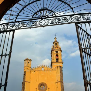 Church of Iglesia de San Gabriel, San Pedro Cholula, Puebla, Mexico, Latin America, North America