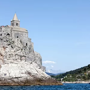 Church of St Peter, Portovenere, Cinque Terre, Liguria, Italy