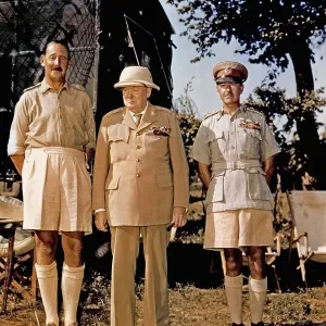 Churchill In Italy