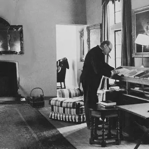 Churchill At Work