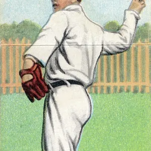 Cigarette Card Of Ed Summers Cigarette Card Of Ed Summers