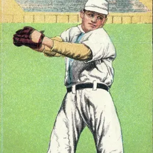 Cigarette Card Of Ed Walsh Cigarette Card Of Ed Walsh