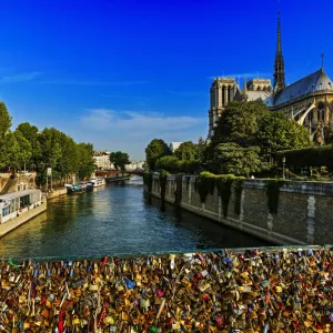 Cite Island in Paris, France