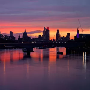 City of London at Dawn