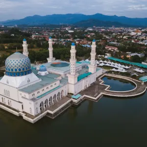 The City Mosque in Kota Kinabalu, Sabah The City Mosque in Kota Kinabalu, Sabah