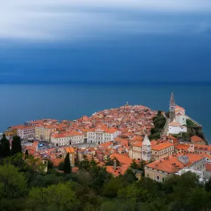 Cityscape of Piran, Slovenia Cityscape of Piran, Slovenia