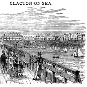 Clacton-on-Sea - Victorian engraving