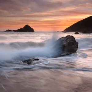 The Clash at Pfeiffer Beach Print The Clash at Pfeiffer Beach Print