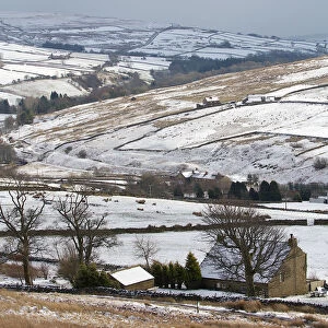Classic Winter Scene in Northern England
