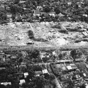 Clearing Land For Berlin Wall Clearing Land For Berlin Wall