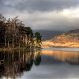 Clearing weather at Blea tarn