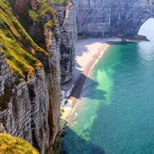 Cliffs of Etretat, France