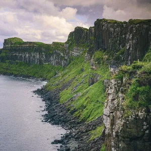 The cliffs of Kilt Rock, Isle of Skye, Scotland