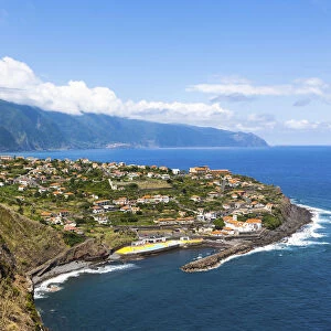 Cliffs of Ponta Delgada, Vicente, Boaventura, Madeira, Portugal