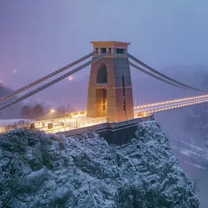 Clifton Suspension Bridge Winter View