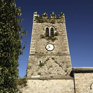 clock tower on st. marys church