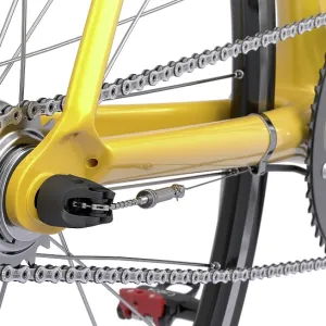 Close up MTB rear cassette and Shimano Alfine 8 Hub Close up MTB rear cassette and Shimano Alfine 8 Hub
