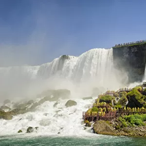 Close-up view of the American Niagara Falls