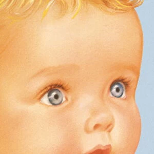 Closeup of a Baby Face